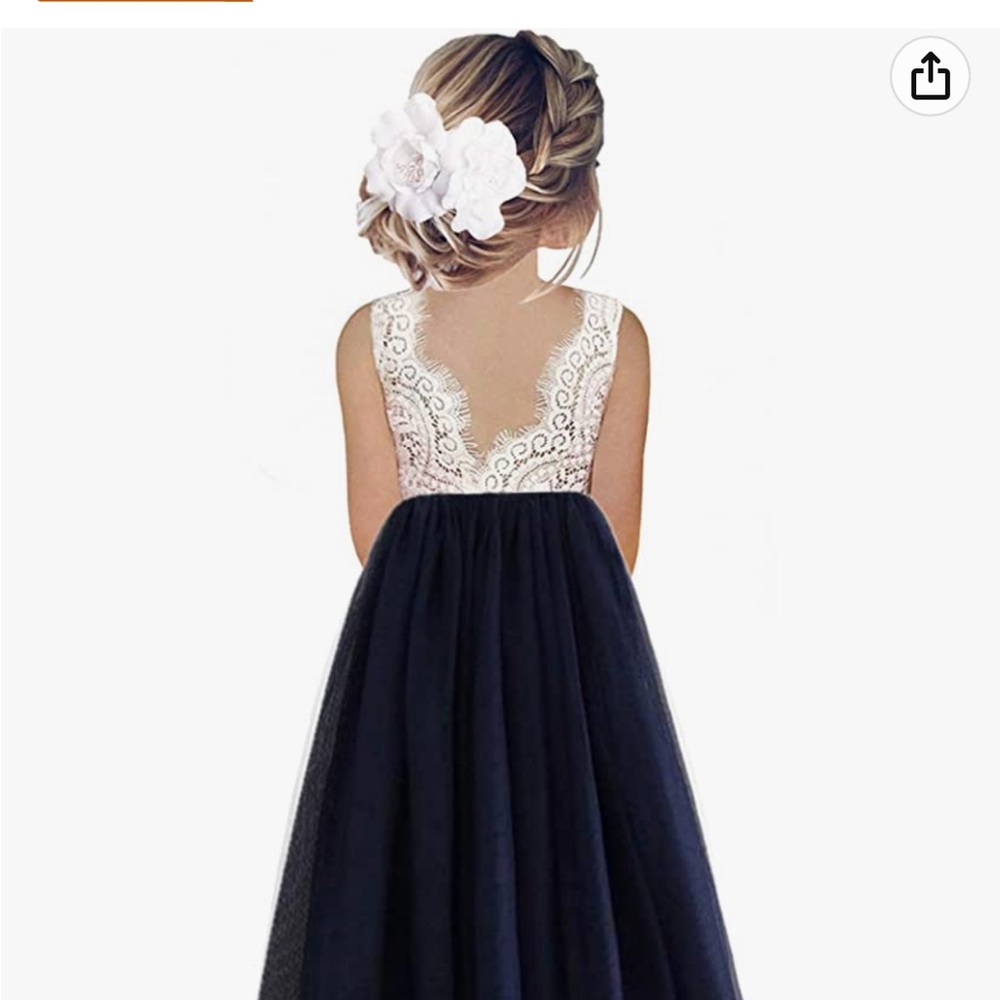 2 Bunnies, navy dress, brand new with tags.